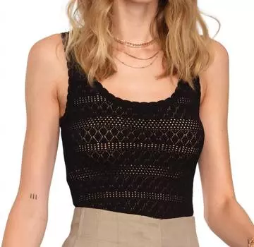 Топ Angela в черном цвете heartloom