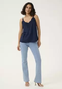 Топ ANNA Cream, темно-синий
