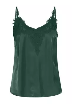 Топ ANNA Cream, темно-зеленый