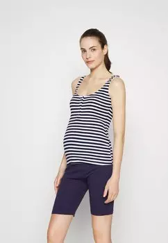 Топ Anna Field, белый/синий