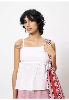 Топ ANNAIS FRNCH, белый