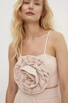 Топ Answear Lab, бежевый