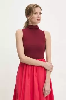 Топ Answear.Lab, бордовый