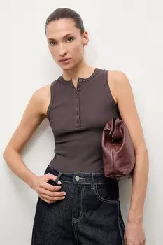 Топ Answear.Lab, коричневый