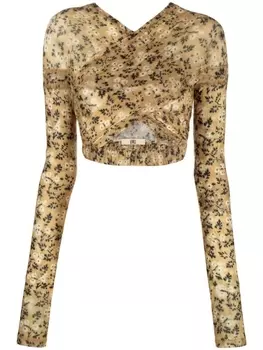 Топ Anti KNWLS, желтый