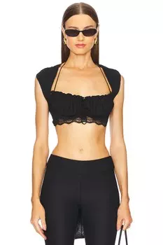 Топ антуанетты Fait Par Foutch, цвет noir