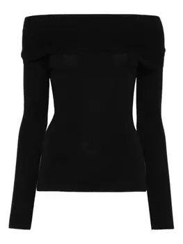 Топ April Wild Cashmere, черный