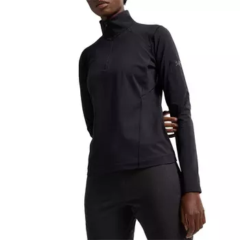 Топ Arc'teryx Rho LT Zip Neck, черный