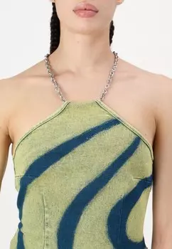 Топ ARIEL HALTER The Ragged Priest, зеленый