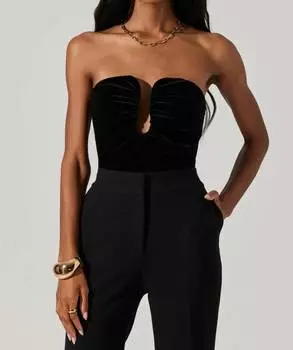 Топ Arista черного цвета ASTR