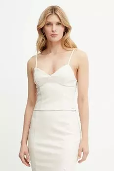 Топ Armani Exchange, бежевый