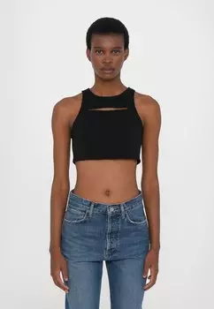 Топ Armani Exchange, черный
