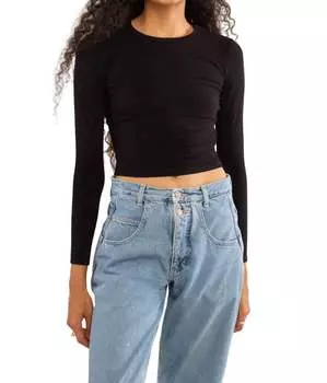 Топ Arroyo черного цвета nlt