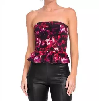 Топ Asher в цветочном стиле Moody Floral GILNER FARRAR
