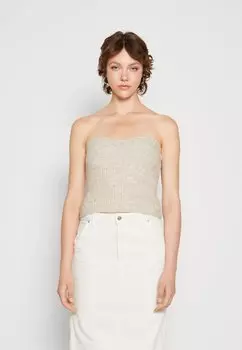 Топ ASHLEY Gina Tricot, бежевый