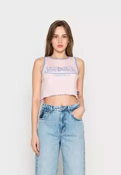 Топ ASHLEY Von Dutch, розовый