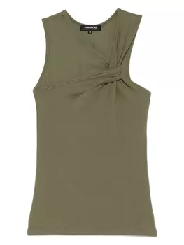 Топ асимметричного кроя Barbara Bui, зеленый