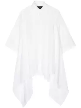 Топ асимметричного кроя на пуговицах Yohji Yamamoto, белый