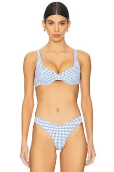 Топ Aster от Tularosa, blue gingham