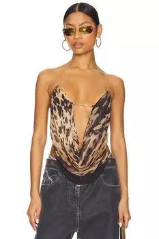 Топ Asteria от Jaded London, cow print