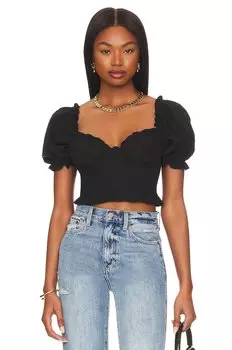 Топ ASTR the Label Feronia, черный