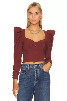 Топ ASTR the Label Quinn, цвет Rust