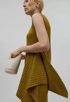 Топ ASYMMETRICAL ADOLFO DOMINGUEZ, оливковый