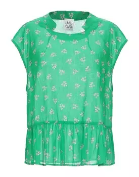 Топ Attic And Barn, зеленый