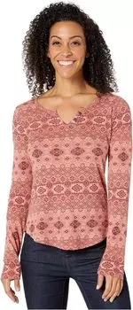 Топ Aventura Clothing Naomi Long Sleeve, цвет Desert Sand