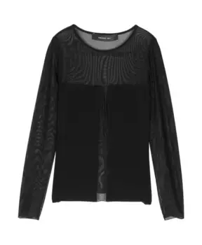 Топ aw24 Federica Tosi, черный