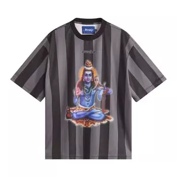 Топ Awake NY Soccer Jersey Short-Sleeve Top 'Black', черный