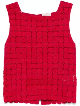 Топ Azul Semicouture, красный