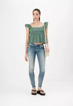 Топ BABYDOLL Hollister Co., красный