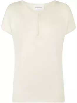 Топ Ballantyne с короткими рукавами, белый