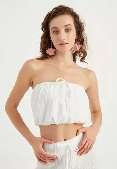 Топ BALLOON SHAPED CROP Chiquelle, белый