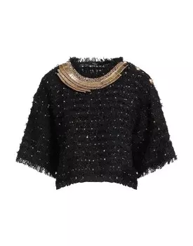 Топ Balmain, черный