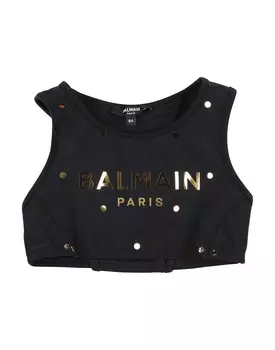 Топ Balmain, черный
