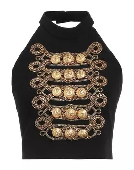 Топ Balmain, черный