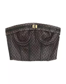 Топ Balmain, коричневый