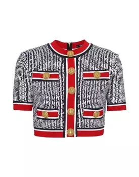 Топ Balmain, мультиколор