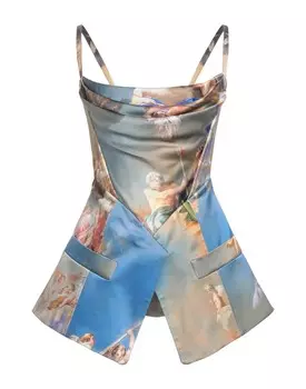 Топ Balmain, синий