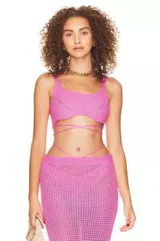 Топ Bananhot Alma, цвет Hot Pink