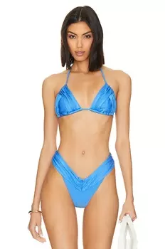 Топ Bananhot Jasmin Triangle, цвет Dark Blue