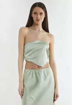 Топ BANDANNA CROP Glamorous, зеленый