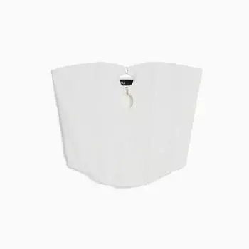 Топ-бандо Bershka Bandeau, белый