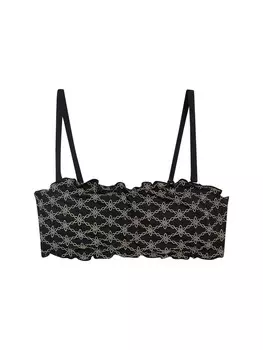 Топ бандо бикини Next Bandeau Bikini Top, черный