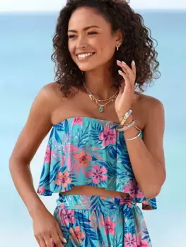 Топ-бандо Lascana, голубой