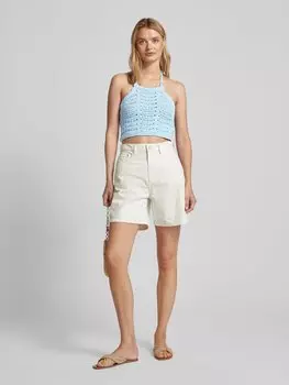 Топ-бандо в трикотажном исполнении, модель «HAWAII» Vero Moda, светло-голубой