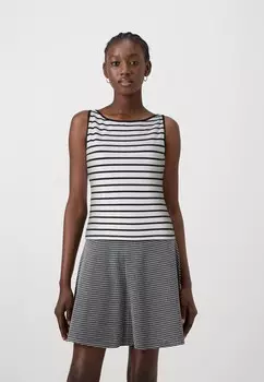 Топ BARE SEAMLESS BOATNECK Abercrombie & Fitch, черный