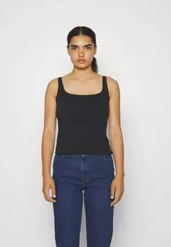 Топ BARE SLIM Abercrombie & Fitch, черный